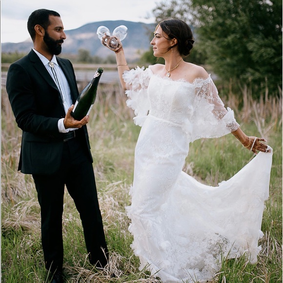 Pronovias Paulanda designer Wedding Dress - Picture 1 of 3